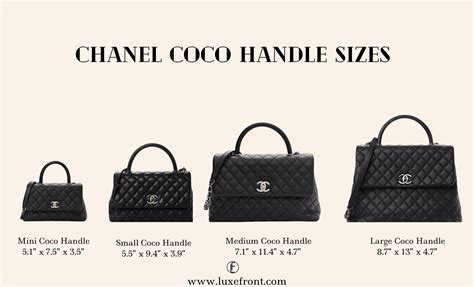 coco handle bag chanel|chanel coco handle sizes.